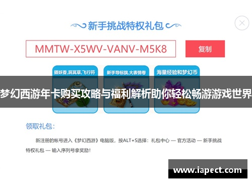 梦幻西游年卡购买攻略与福利解析助你轻松畅游游戏世界