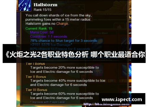 《火炬之光2各职业特色分析 哪个职业最适合你》
